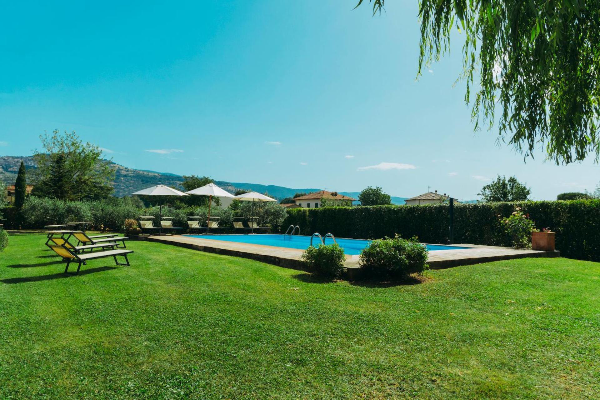 Agriturismo Il Borgo Cortona Exterior foto