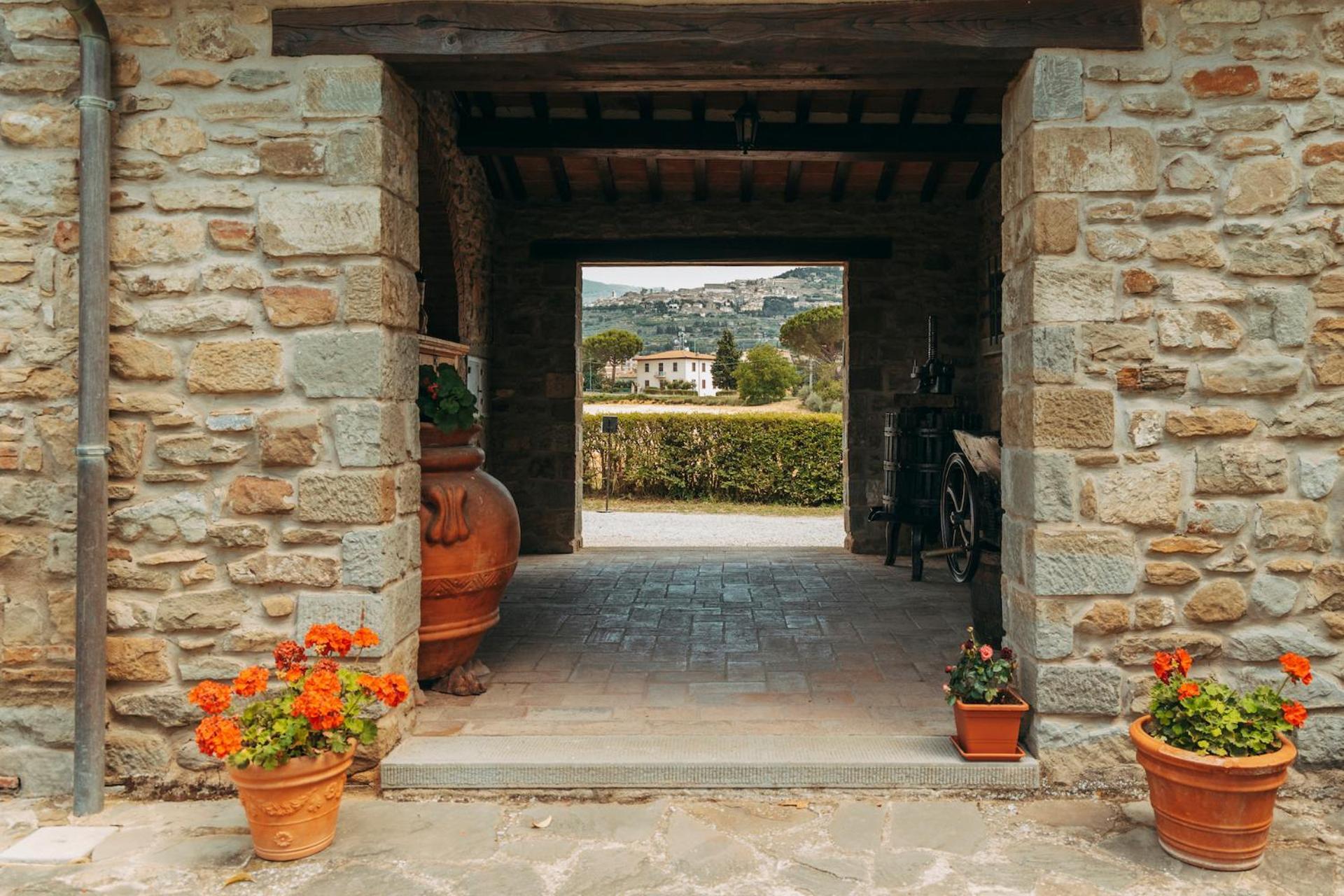 Agriturismo Il Borgo Cortona Exterior foto